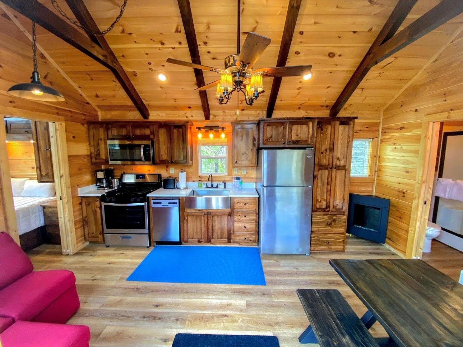 B1 New Awesome Tiny Home With Ac Mountain Views Minutes To Skiing Hiking Attractions Carroll Eksteriør bilde